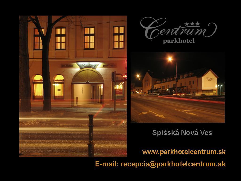 Parkhotel Centrum Spišská Nová Ves Exteriör bild